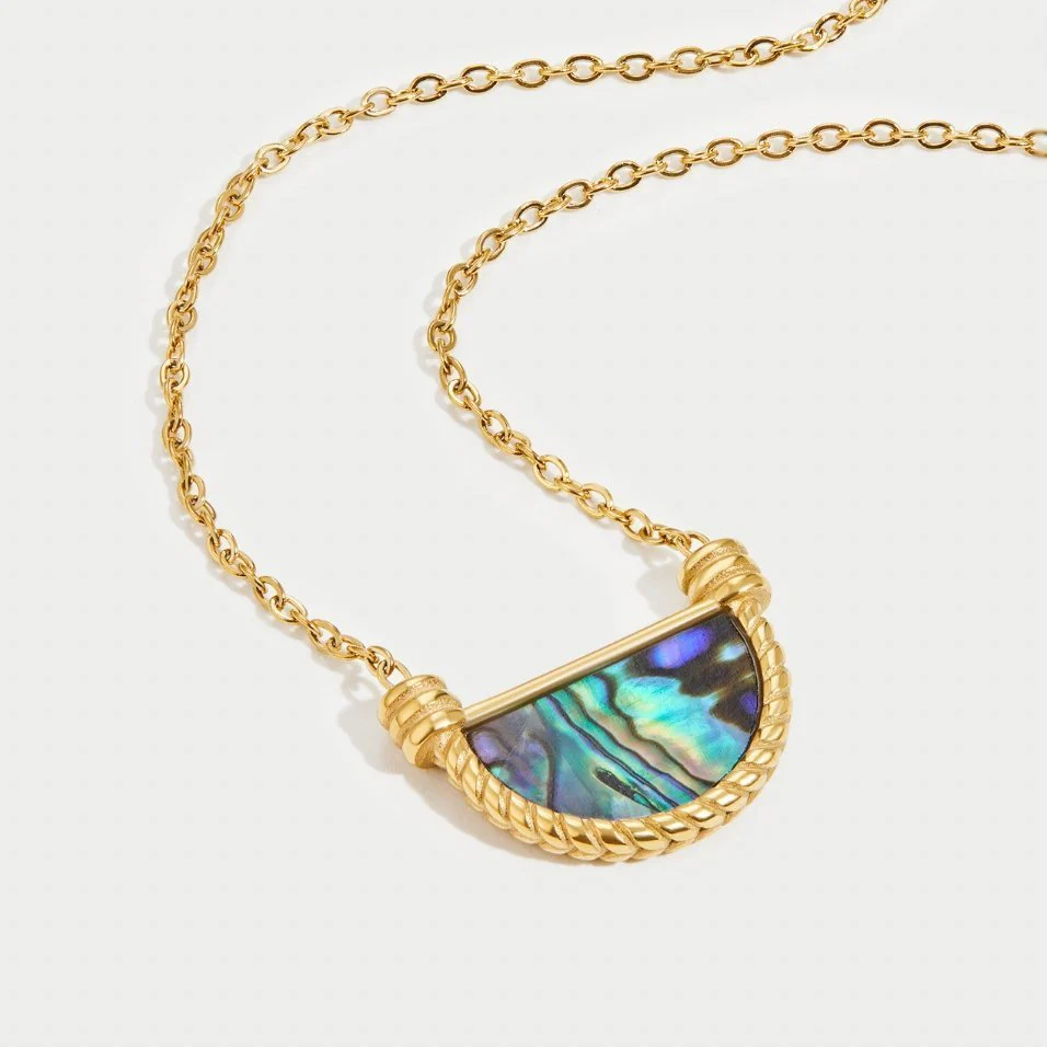 Amalfi Turquoise Shell Necklace - Image 14