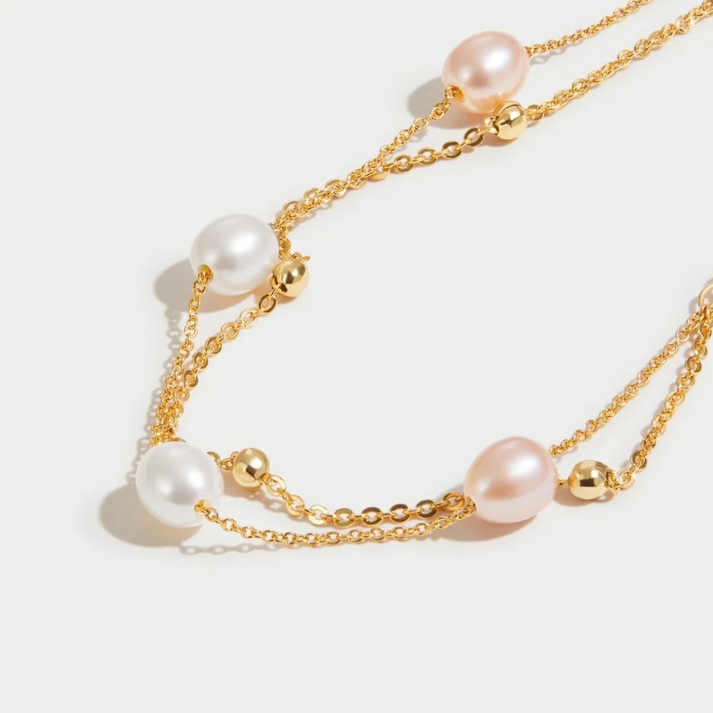 Freshwater Pearl Layered Bracelet - Image 7