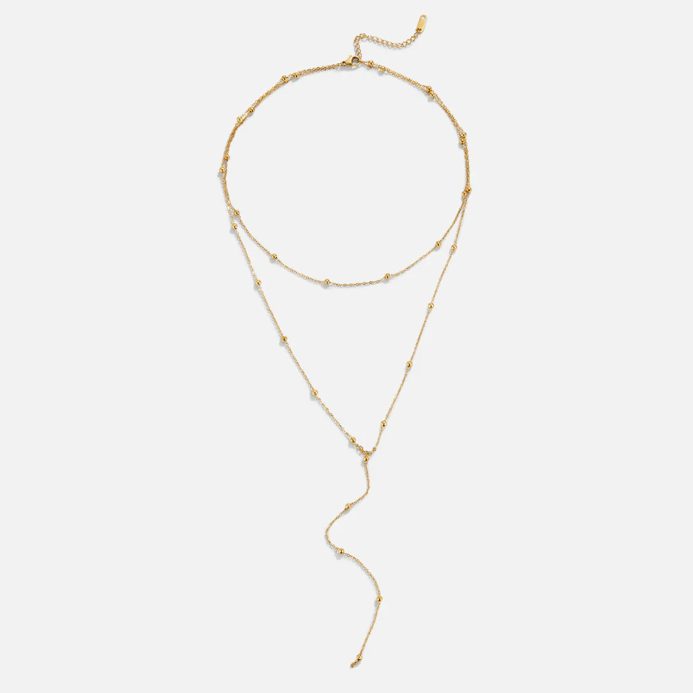 Layered Amara Tassel Necklace - Image 2