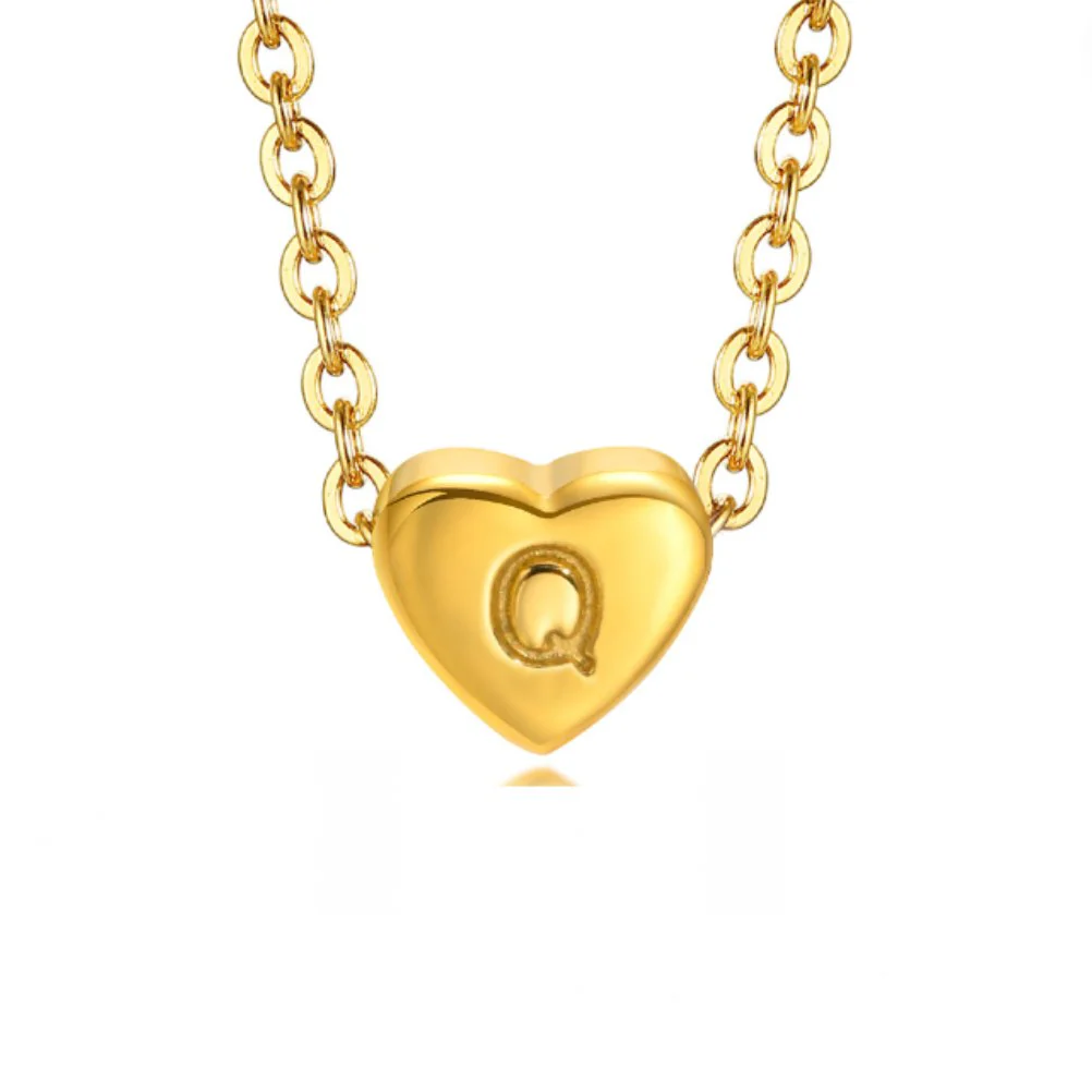Letter Heart Necklace - Image 22
