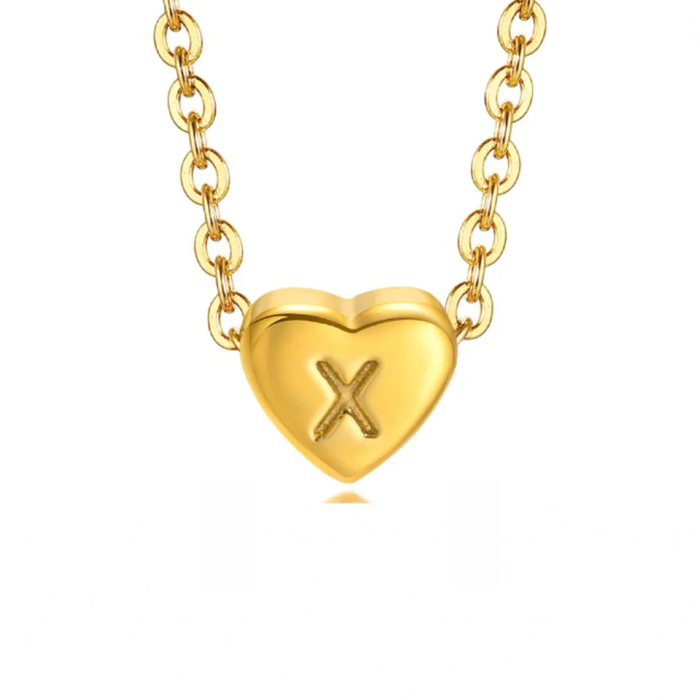 Letter Heart Necklace - Image 29