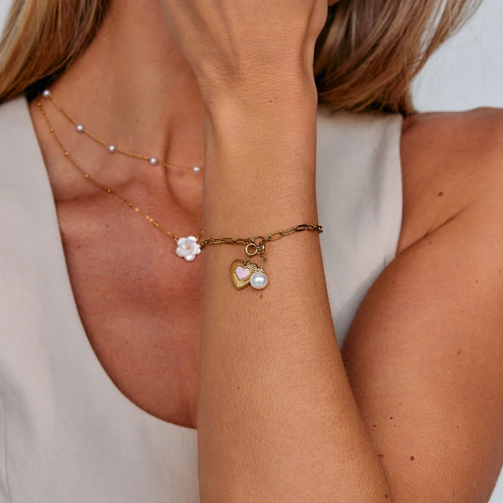 Crystal & Pearl Charm - Image 6