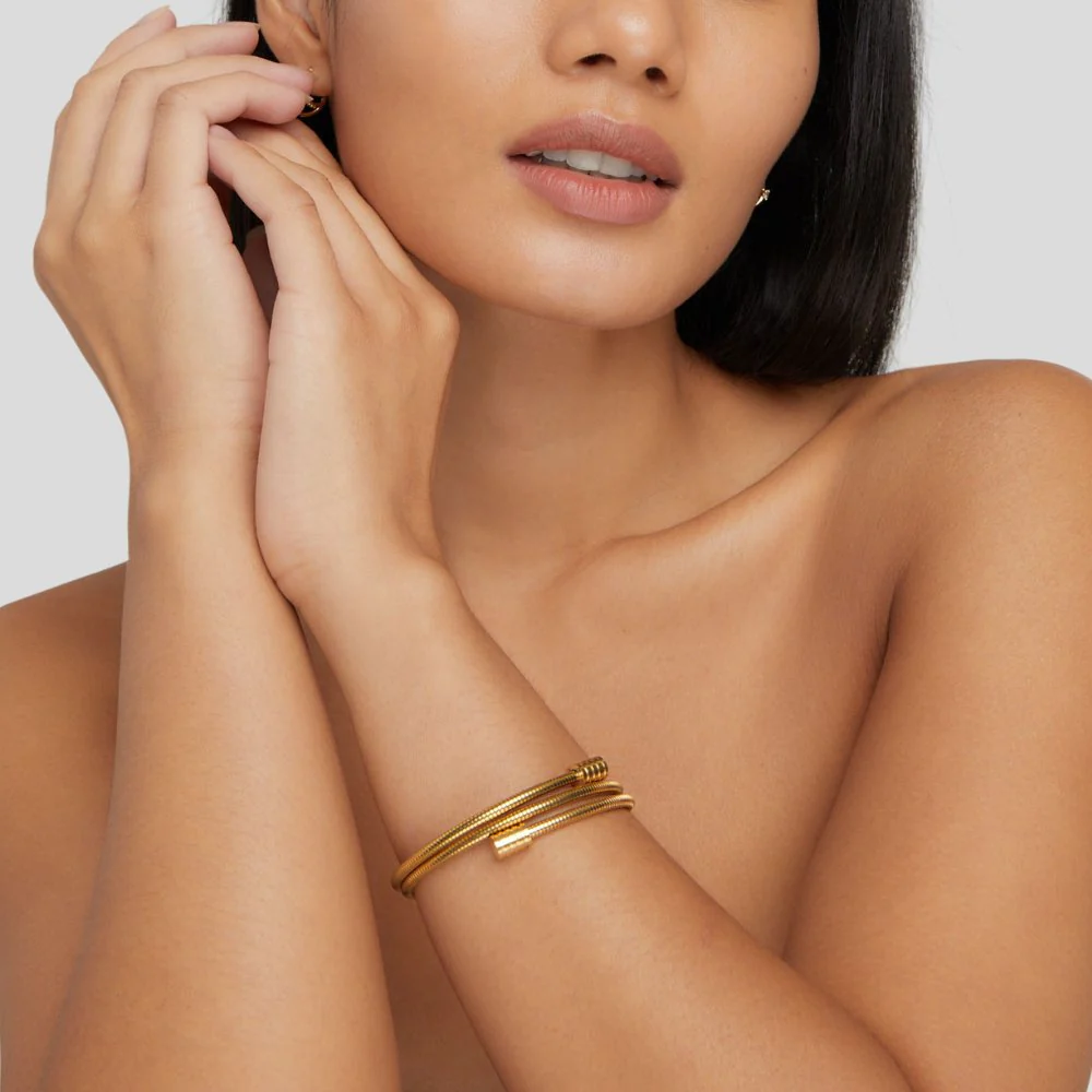 Twisted Gold Bracelet - Image 2