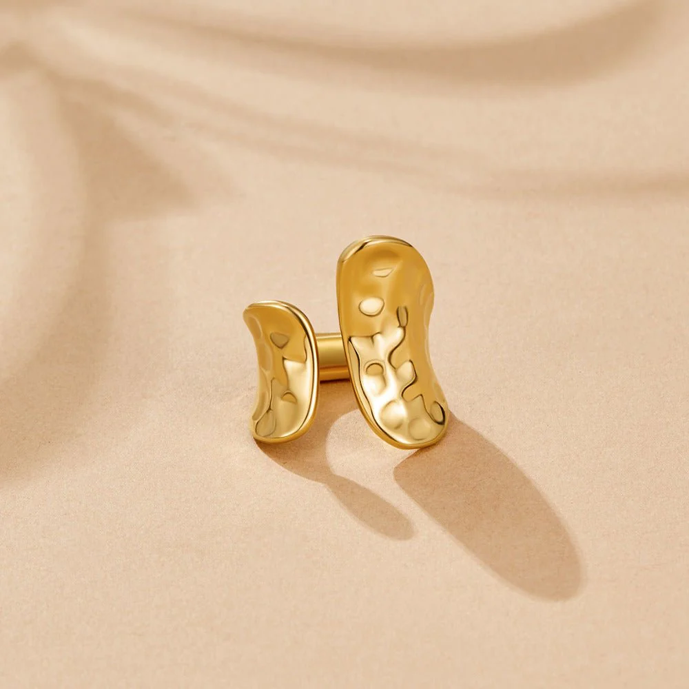 Yuna Geometric Gold Ring